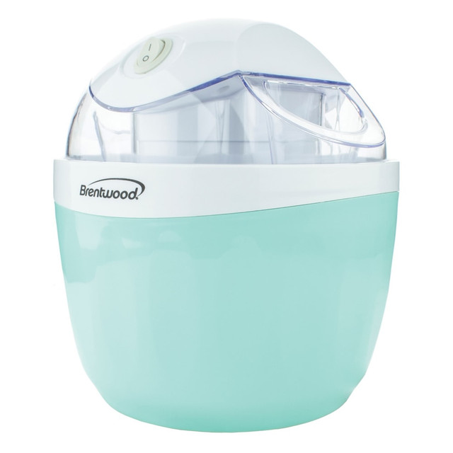 BRENTWOOD APPLIANCES, INC. 995114241M Brentwood 1-Quart Ice Cream And Sorbet Maker Machine, Blue BRENTWOOD APPLIANCES, INC. 995114241M Brentwood 1-Quart Ice Cream And Sorbet Maker Machine, Blue