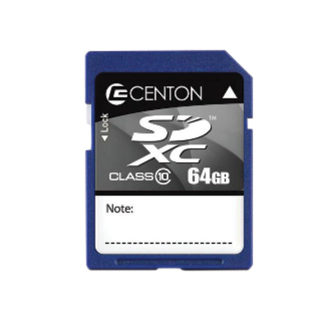 CENTON ELECTRONICS, INC. S1-SDXC10-64GTAA Centon SDXC Memory Card, 64GB CENTON ELECTRONICS, INC. S1-SDXC10-64GTAA Centon SDXC Memory Card, 64GB