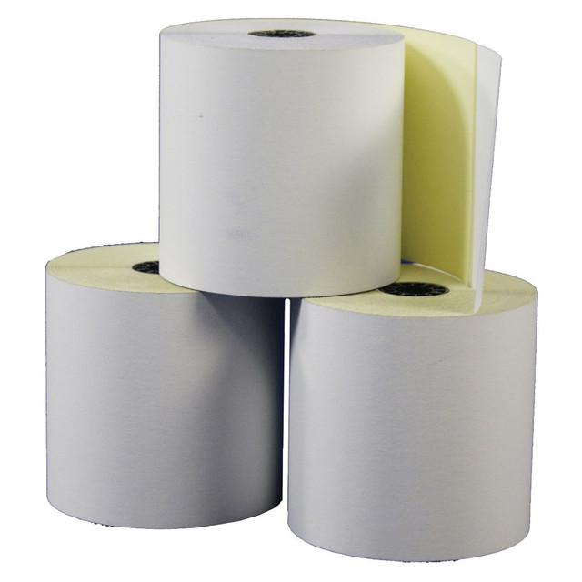 OFFICE DEPOT 818764 TST/Impreso Banking/Teller Window/ATM Rolls, 3in x 90ft, 2-Ply, Self-Contained, Canary/White, Pack Of 50 Rolls OFFICE DEPOT 818764 TST/Impreso Banking/Teller Window/ATM Rolls, 3in x 90ft, 2-Ply, Self-Contained, Canary/White, Pack Of 50 Rolls