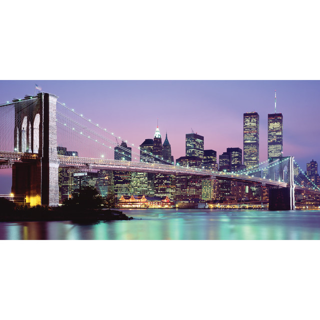 Biggies WM-NYS-54  Wall Mural, 27in x 54in, New York Skyline