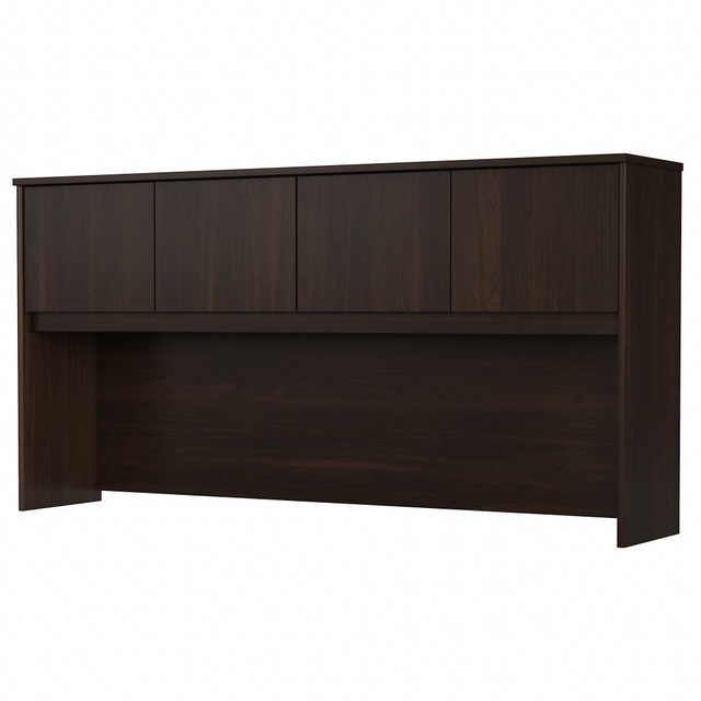 BUSH INDUSTRIES INC. SCH172BW Bush Business Furniture Studio C 72inW Desk Hutch, Black Walnut, Standard Delivery