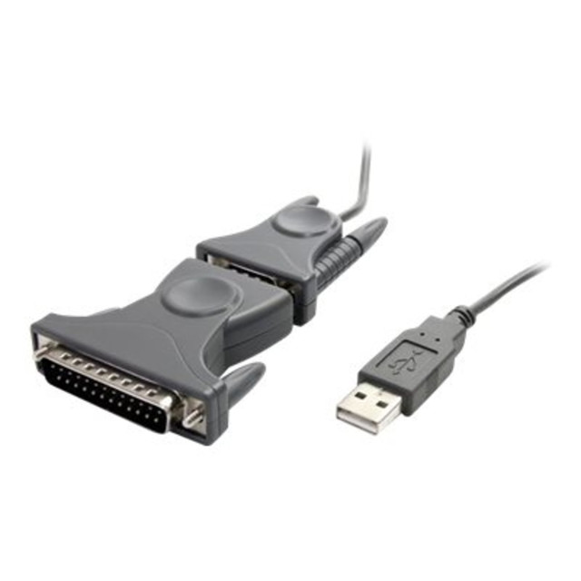 STARTECH.COM ICUSB232DB25  USB to RS232 DB9/DB25 Serial Adapter Cable - M/M