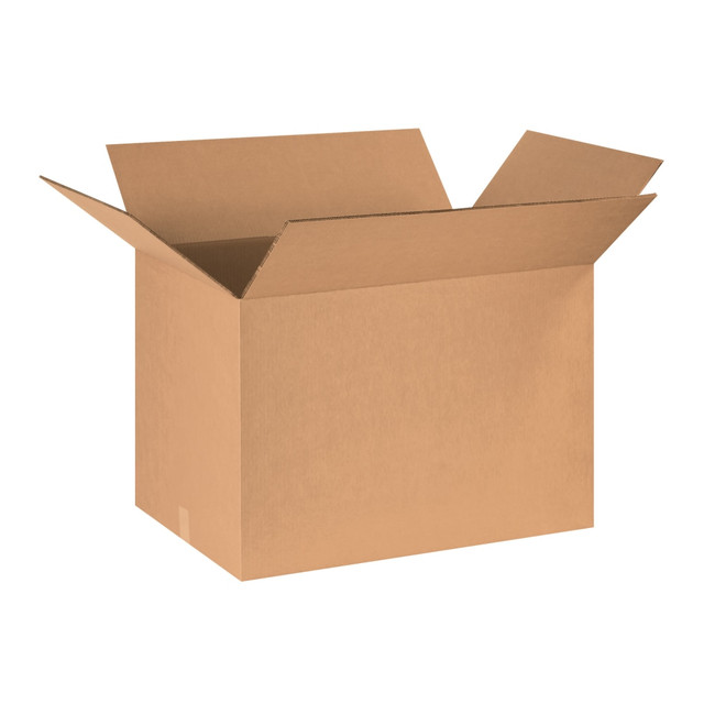 B O X MANAGEMENT, INC. HD302020DW Partners Brand Double-Wall Corrugated Boxes , 30in x 20in x 20in, Pack Of 10