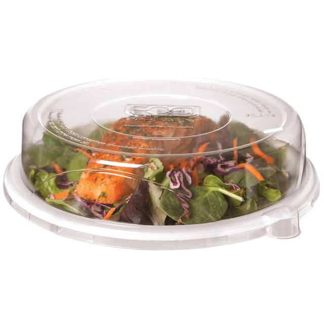 ECO-PRODUCTS, INC. ECO EP-P013LID  WorldView Round Lids, Fits 9in Plates, 100% Recycled, Case Of 300 Lids