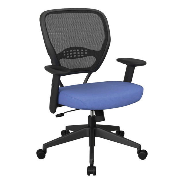 OFFICE STAR PRODUCTS 55-7N17-5877 Office Star 55 Series Professional AirGrid Back Manager Office Chair, Sky