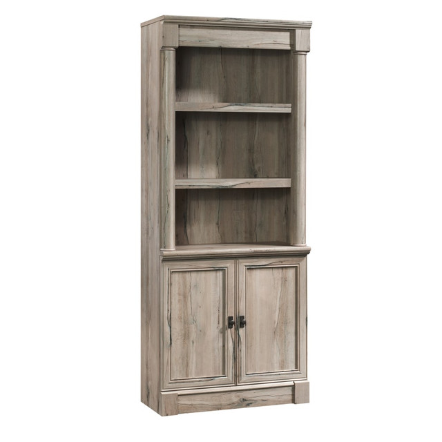 SAUDER WOODWORKING CO. 424813 Sauder Palladia 72inH 5-Shelf Library Bookcase, Split Oak SAUDER WOODWORKING CO. 424813 Sauder Palladia 72inH 5-Shelf Library Bookcase, Split Oak