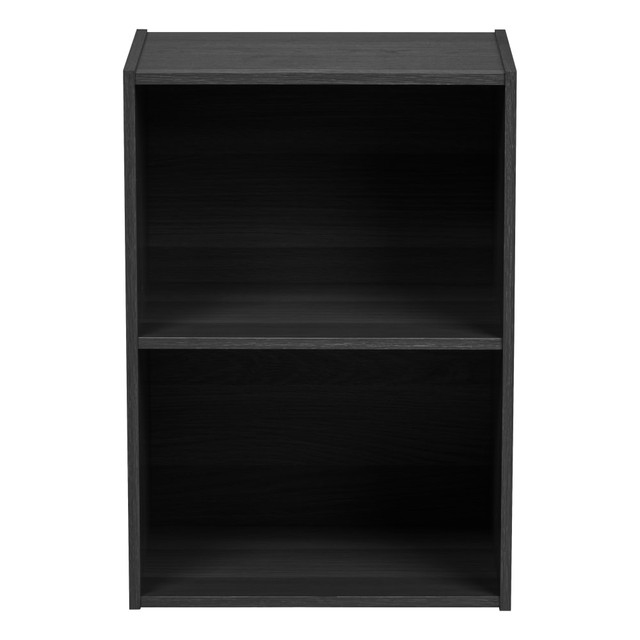 IRIS USA, INC. 596480 IRIS 24inH 2-Tier Storage-Shelf, Black