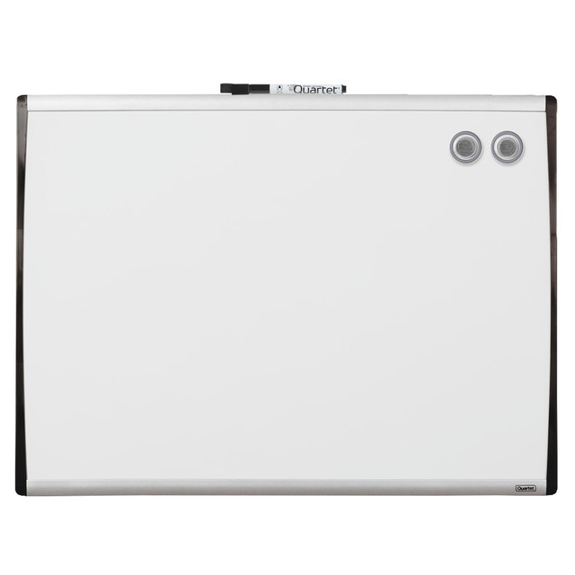 ACCO BRANDS USA, LLC 79371 Quartet Magnetic Dry-Erase Whiteboard, 17in x 23in, Steel Frame With Black/Silver Finish ACCO BRANDS USA, LLC 79371 Quartet Magnetic Dry-Erase Whiteboard, 17in x 23in, Steel Frame With Black/Silver Finish