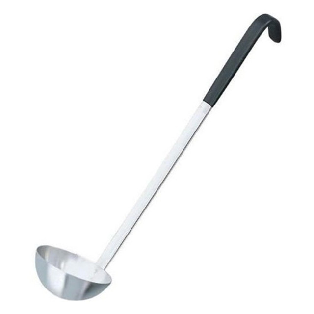 THE VOLLRATH COMPANY Vollrath 58044  Kool-Touch Ladle With Antimicrobial Protection, 4 Oz, Black