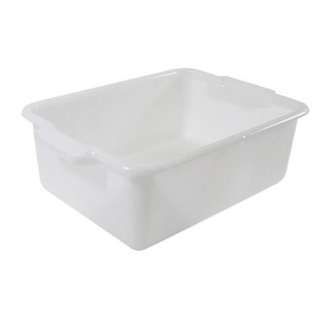 THE VOLLRATH COMPANY Vollrath 52657  Bus Tub, 20inH x 15inW x 5inD, White