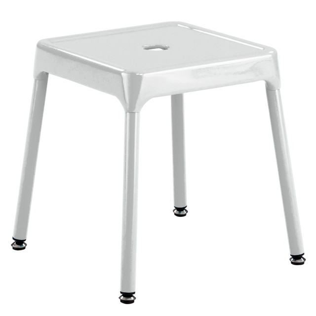 SAFCO PRODUCTS CO 6603WH Safco Small Steel Guest Stool, White