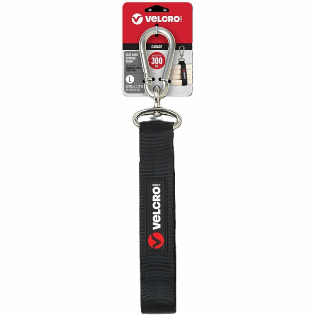 VELCRO USA INC 30134 VELCRO Heavy Duty Storage Strap - Large (L) - 15in Height x 3.5in Width x 1in Length - Black - 1 Each VELCRO USA INC 30134 VELCRO Heavy Duty Storage Strap - Large (L) - 15in Height x 3.5in Width x 1in Length - Black - 1 Each