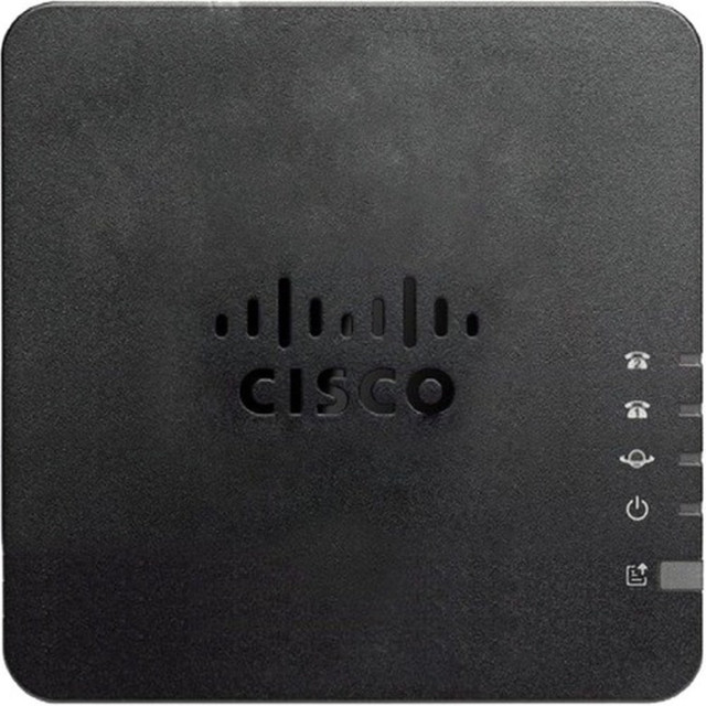 CISCO ATA192-3PW-K9 2-Port Analog Telephone Adapter with Router For Multiplatform - 2 x RJ-45 - 2 x FXS - Fast Ethernet - Wall Mountable CISCO ATA192-3PW-K9 2-Port Analog Telephone Adapter with Router For Multiplatform - 2 x RJ-45 - 2 x FXS - Fast Ethernet - Wall Mountable