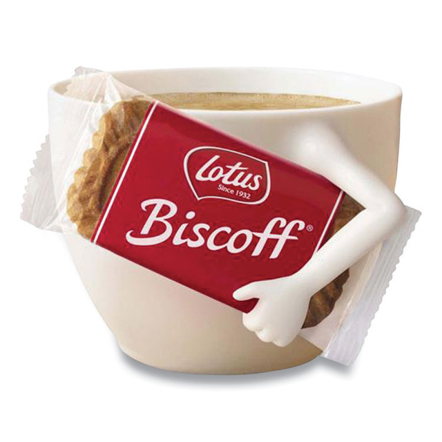 LOTUS BAKERIES Biscoff LOT53613 Cookies, Caramel, 0.9 oz, 20/Box