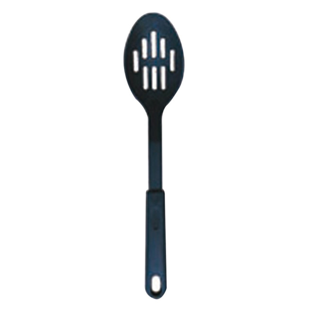 D. W. L. INTL TRADING INC. NC-SL2 Winco Nylon Serving Spoon, Slotted, 12in, Black