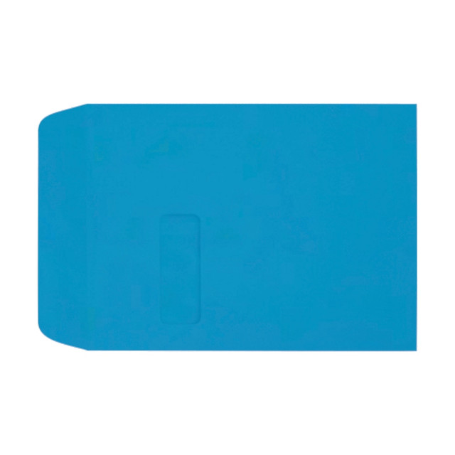 ACTION ENVELOPE LUX-1590-102-500 LUX #9 1/2 Open-End Window Envelopes, Top Left Window, Self-Adhesive, Pool, Pack Of 500