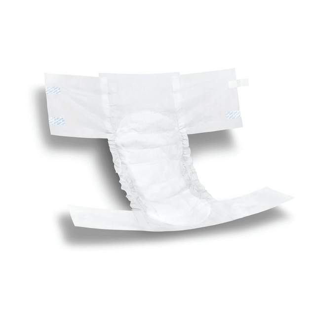 MEDLINE INDUSTRIES, INC. FITBASICMD FitRight Basic Disposable Briefs, Medium, White, 25 Briefs Per Bag, Case Of 4 Bags