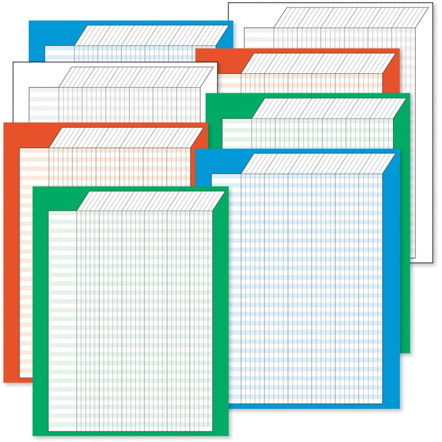 Highly visible chart is perfect for all ages and activities  Great for use in schools, clubs, offices and homes.  Sturdy and durable with 50 rows and 30 columns.  Ideal for grades 4-12.