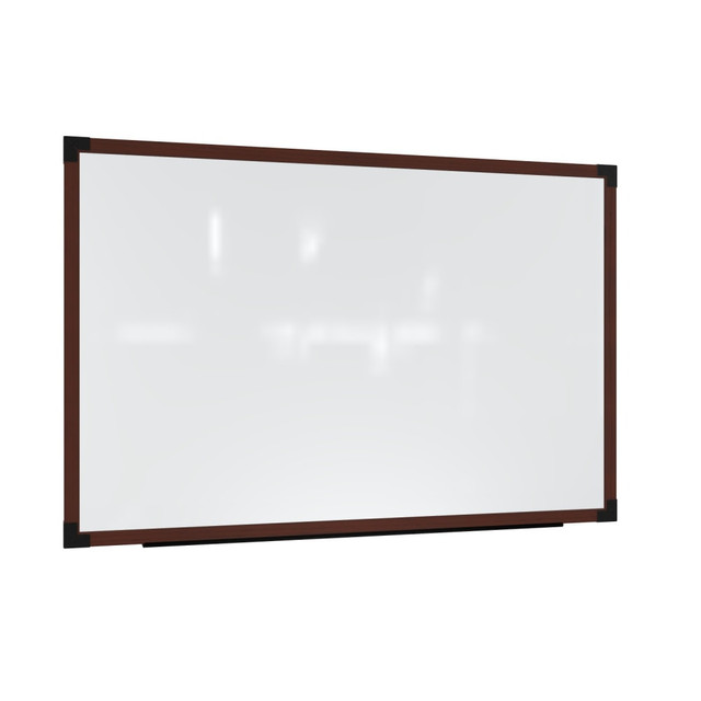 GHENT MANUFACTURING INC. PRW6M45BC Ghent Prest Magnetic Dry-Erase Whiteboard, Porcelain, 50-1/4in x 62-1/4in, White, Carmel Oak Wood Frame GHENT MANUFACTURING INC. PRW6M45BC Ghent Prest Magnetic Dry-Erase Whiteboard, Porcelain, 50-1/4in x 62-1/4in, White, Carmel Oak Wood Frame