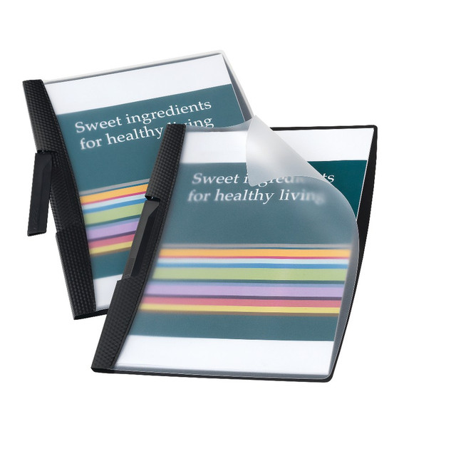 OFFICE DEPOT ODU-REF104 Brand Clear-Front Clip Report Cover, Clear/Black OFFICE DEPOT ODU-REF104 Brand Clear-Front Clip Report Cover, Clear/Black