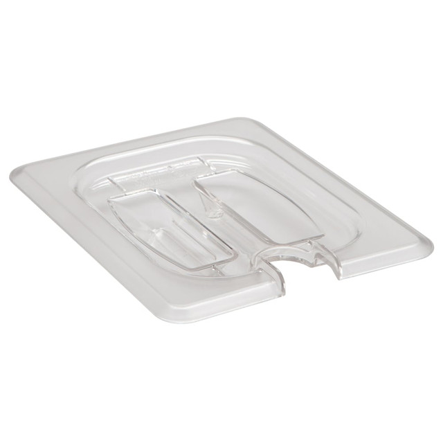 CAMBRO MFG. CO. Cambro 80CWCHN135  Camwear GN 1/8 Notched Handled Covers, Clear, Set Of 6 Covers