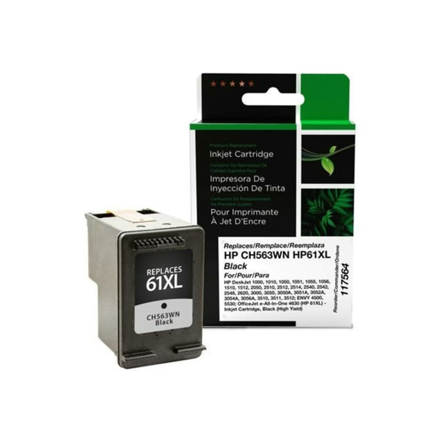 CLOVER TECHNOLOGIES GROUP, LLC West Point 117564  Ink Cartridge - Alternative for HP CH563WN - Black - 480 Pages