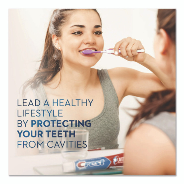 PROCTER & GAMBLE Crest® 322 Cavity Protection Toothpaste, Regular, 4.2 oz Tube