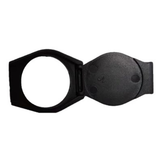 This advanced webcam privacy cover is adhesive on back to stick to webcam.