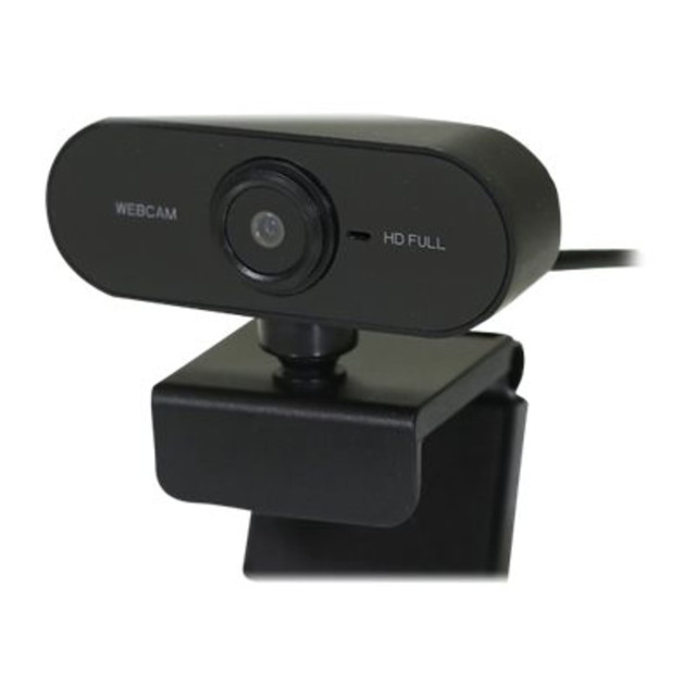 B3E WC-1080  WC-1080 - Web camera - color - 2 MP - 1920 x 1080 - 1080p - audio - USB 2.0