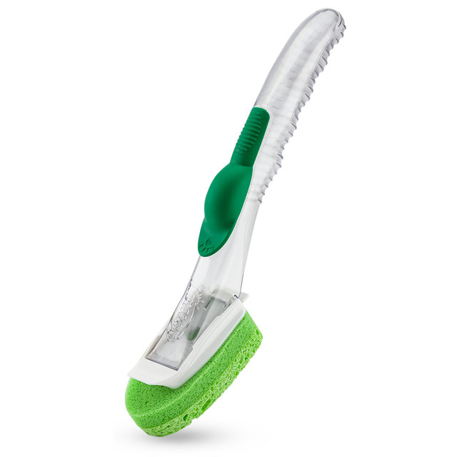 THE LIBMAN COMPANY 1130 Libman Commercial Gentle Touch Cellulose Foaming Dish Wands, 11in x 3-1/8in, Green, Pack Of 6 Dish Wands THE LIBMAN COMPANY 1130 Libman Commercial Gentle Touch Cellulose Foaming Dish Wands, 11in x 3-1/8in, Green, Pack Of 6 Dish Wands
