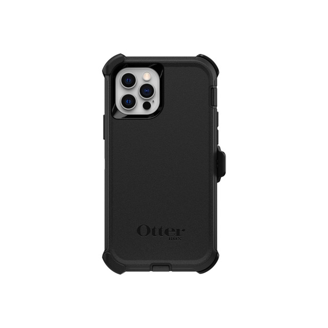 OTTER PRODUCTS LLC 77-65401 OtterBox Defender Rugged Carrying Case (Holster) Apple iPhone 12 Pro, iPhone 12 Smartphone - Black OTTER PRODUCTS LLC 77-65401 OtterBox Defender Rugged Carrying Case (Holster) Apple iPhone 12 Pro, iPhone 12 Smartphone - Black