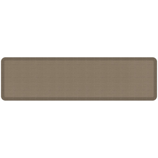 LETs GEL, INC. 106-23-2072-3 GelPro NewLife Designer Comfort Grasscloth Anti-Fatigue Floor Mat, 20in x 72in, Pecan LETs GEL, INC. 106-23-2072-3 GelPro NewLife Designer Comfort Grasscloth Anti-Fatigue Floor Mat, 20in x 72in, Pecan
