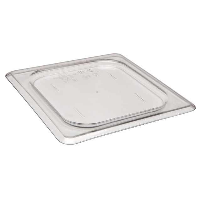 CAMBRO MFG. CO. Cambro CAM60CWC135.  Camwear 1/6 Flat Food Pan Lids, Clear, Set Of 6 Lids