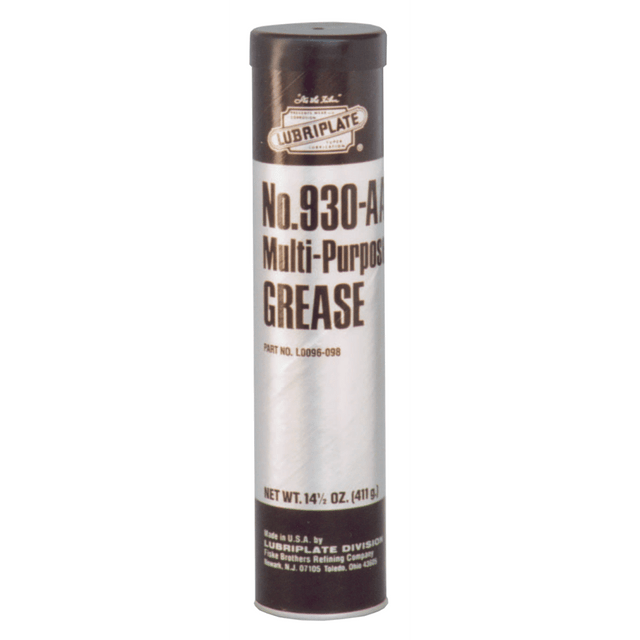 TUTHILL CORPORATION L0096-098 930 Series Multi-Purpose Grease, 14 1/2 oz, Cartridge, NLGI Grade 1