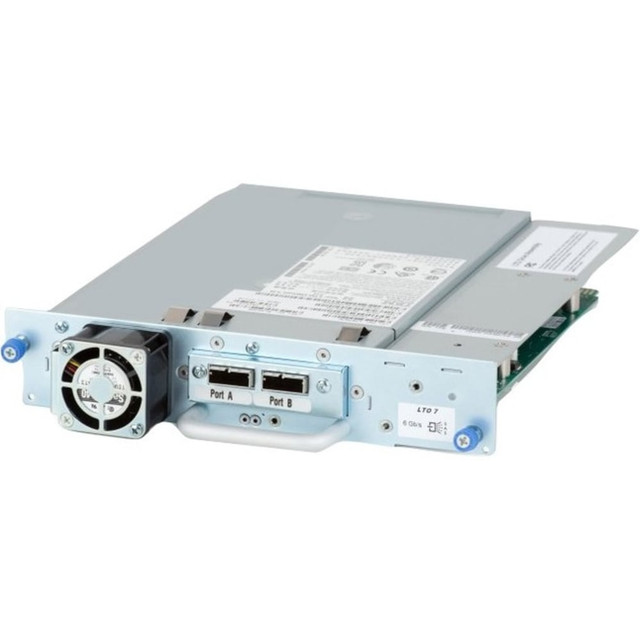 HP INC. HPE N7P37A  StoreEver MSL LTO-7 Ultrium 15000 SAS Drive Upgrade Kit - LTO-7 - 6 TB (Native)/15 TB (Compressed) - 6Gb/s SAS - 5.25in Width - Internal - Linear Serpentine - Encryption