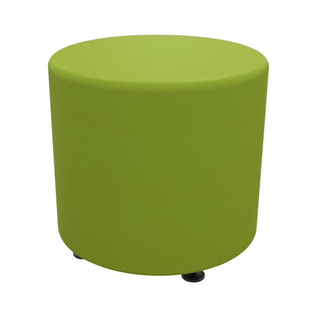 MARCO GROUP, INC. LF1510-S03 Marco Round Seating Ottoman, 16inH x 19inW x 19inD, Sprite