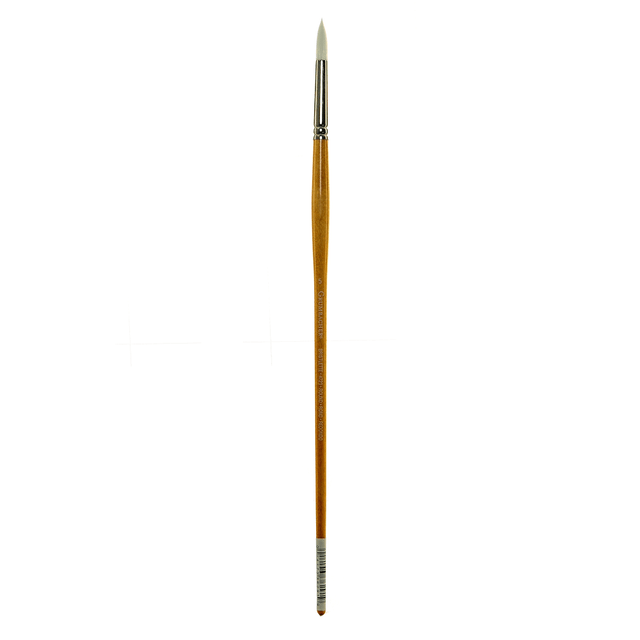 KOH-I-NOOR RAPIDOGRAPH, INC. Grumbacher 4720R.5  Bristlette Paint Brush, Size 5, Round Bristle, Synthetic, Brown