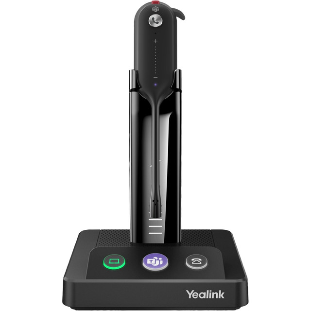 YEALINK YEA-WH63-TEAMS Teams DECT Wireless Headset, Black, YEA-WH63-TEAMS YEALINK YEA-WH63-TEAMS Teams DECT Wireless Headset, Black, YEA-WH63-TEAMS