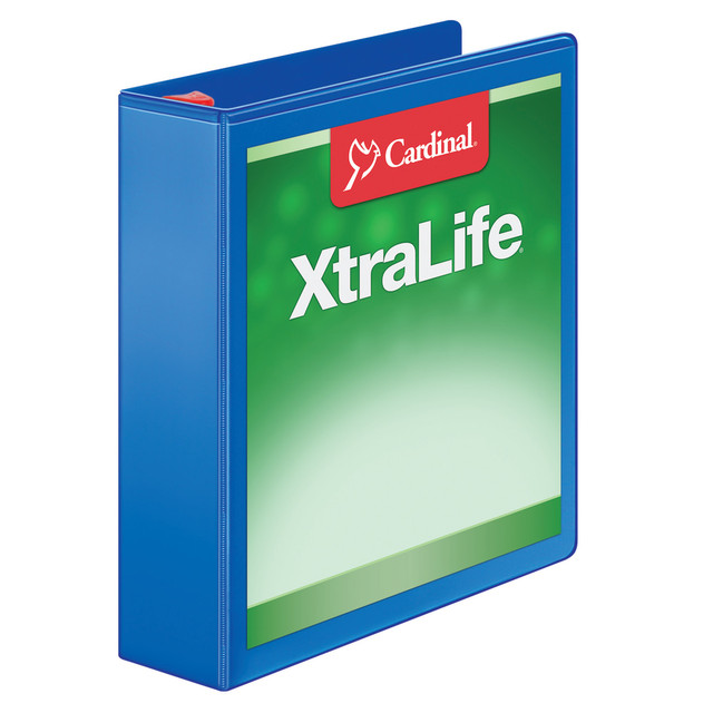 TOPS BUSINESS FORMS 26321 Cardinal XtraLife Locking Slant-D Ring 3-Ring Binder, 2in D-Rings, Black TOPS BUSINESS FORMS 26321 Cardinal XtraLife Locking Slant-D Ring 3-Ring Binder, 2in D-Rings, Black
