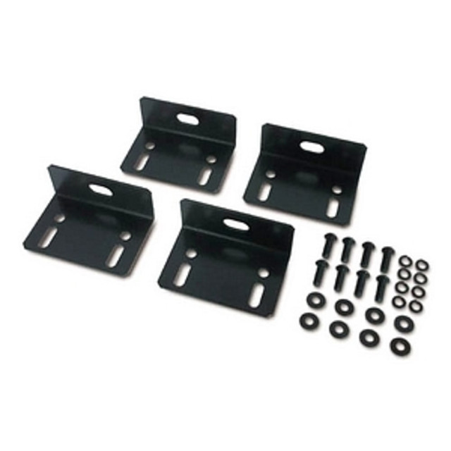 AMERICAN POWER CONVERSION CORP AR8112BLK APC Bolt Down Bracket Kit - 4 AMERICAN POWER CONVERSION CORP AR8112BLK APC Bolt Down Bracket Kit - 4