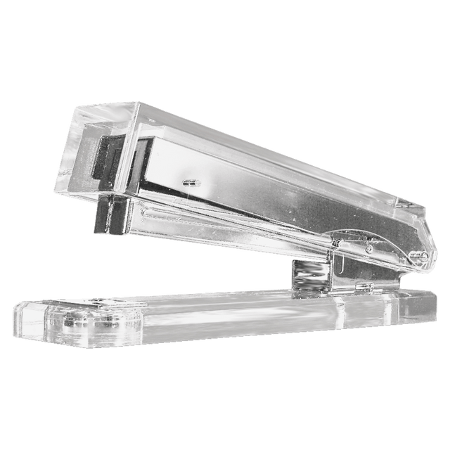 KANTEK INC. Kantek AD80  Acrylic Stapler, Clear