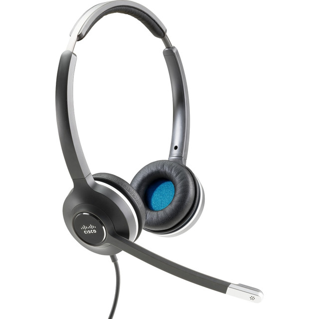 CISCO CP-HS-W-532-USBC  Headset 500 Series - Stereo - USB Type C - Wired - 90 Ohm - 50 Hz - 18 kHz - Over-the-head - Binaural - Supra-aural - Uni-directional, Electret, Condenser Microphone