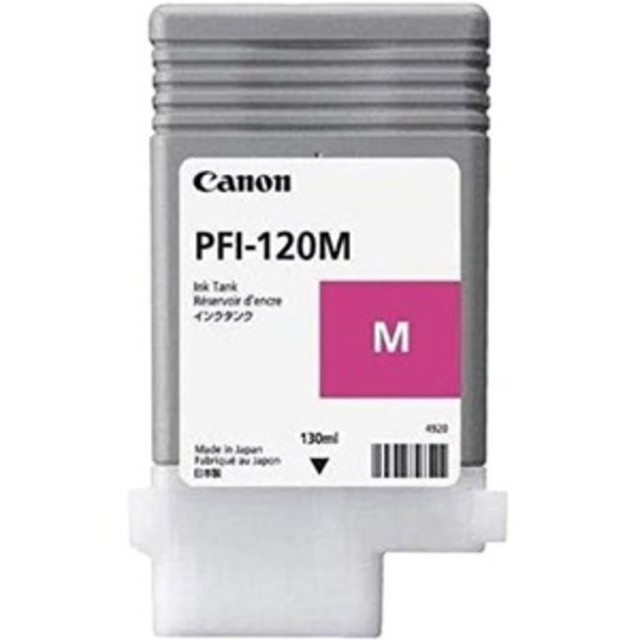 CANON USA, INC. 2887C001 Canon PFI-120 M - 130 ml - magenta - original - ink tank - for imagePROGRAF GP-200, GP-300, TM-200, TM-205, TM-300, TM-305