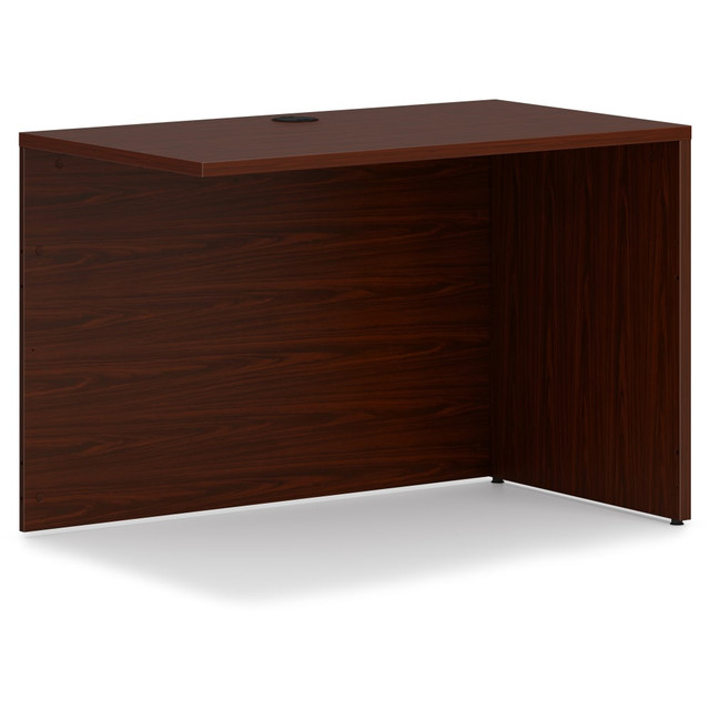 HNI CORPORATION HON HONPLRS4224LT1  Mod 42inW Desk Return Shell Credenza, Mahogany