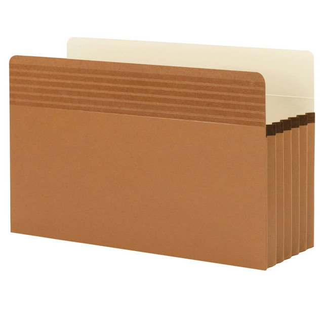 SMEAD MFG CO 73211 Smead Easy Grip Pockets, 5 1/4in Expansion, Legal Size, 30% Recycled, Redrope, Pack Of 10 SMEAD MFG CO 73211 Smead Easy Grip Pockets, 5 1/4in Expansion, Legal Size, 30% Recycled, Redrope, Pack Of 10