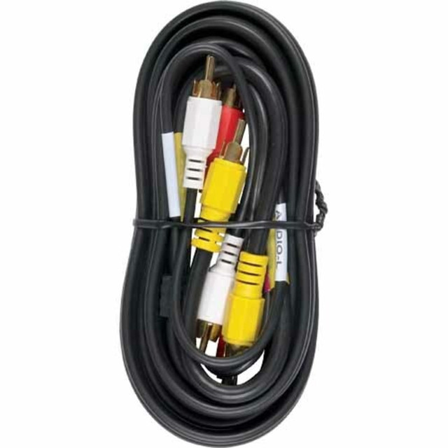 AUDIOVOX ELECTRONICS CORP VH84R RCA RCA Audio/Video Cable - 6 ft RCA A/V Cable for Audio/Video Device, Camcorder, TV - First End: RCA Audio/Video AUDIOVOX ELECTRONICS CORP VH84R RCA RCA Audio/Video Cable - 6 ft RCA A/V Cable for Audio/Video Device, Camcorder, TV - First End: RCA Audio/Video