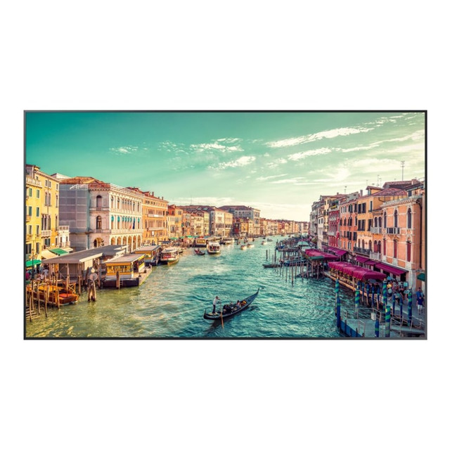 SAMSUNG QB85R-N  QB85R-N - 85in Diagonal Class QBR-N Series LED-backlit LCD display - digital signage - 4K UHD (2160p) 3840 x 2160 - HDR - edge-lit