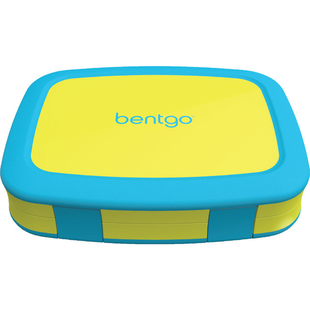 BEAR DOWN CONSULTING Bentgo BGOBRTS-C  Kids Brights Lunch Box, 2inH x 6-1/2inW x 8-1/2inD, Citrus