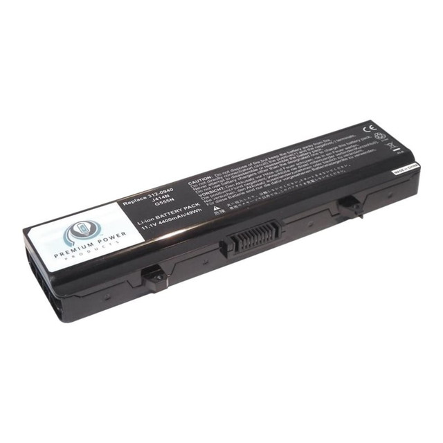 EREPLACEMENTS, LLC eReplacements 312-0940-ER Premium Power Products Compatible Laptop Battery Replaces Dell 312-0940, 312-0940-EV7, 3120940, B-5128, DL-I14, DLI14, F965N, F972N, G555N, G558N, H416N, J399N, J414N, K450N, K456N - Fits in Dell Inspiron 