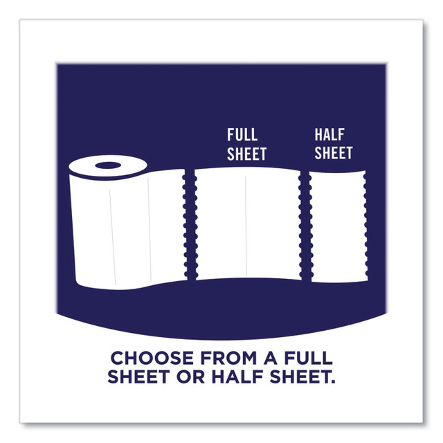 GEORGIA PACIFIC Sparkle® 2226450 Pick-A-Size Perforated Kitchen Double Roll Towels with Thirst Pockets, 2-Ply, 11 x 6, White, 110 Sheets/Roll, 24 Rolls/Pack